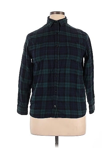 Emoda Long Sleeve Button-Down Shirt (view 1)