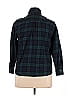 Emoda Plaid Teal Green Long Sleeve Button-Down Shirt Size XL (estimated) - photo 2