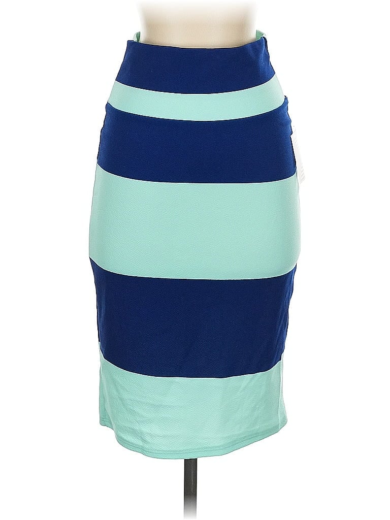 Pre-owned Lularoe Casual Skirt In Blue