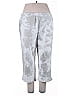 Belle By Kim Gravel Tie-dye Silver Casual Pants Size XL - photo 2
