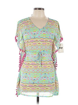 Miken Swim Short Sleeve Blouse (view 1)