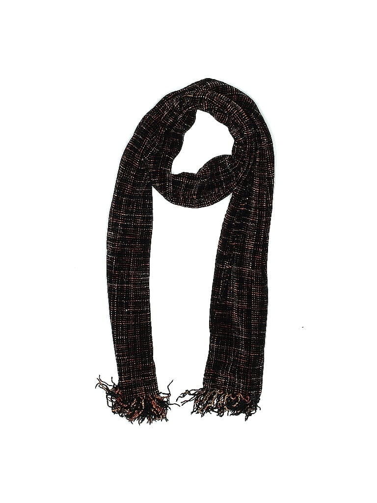 Pre-owned Assorted Brands Scarf In Brown