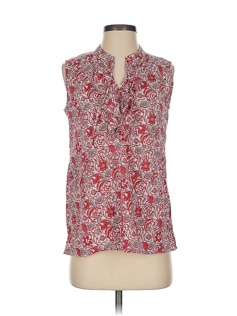 Pre-owned Derek Lam Sleeveless Blouse In Red