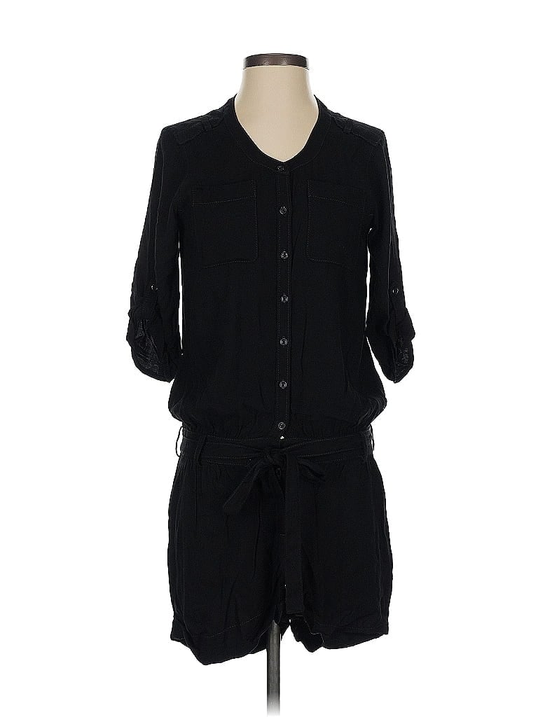 Pre-owned Express Outlet Romper In Black
