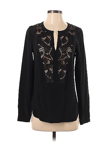 Twelfth Street by Cynthia Vincent Long Sleeve Silk Top (view 1)