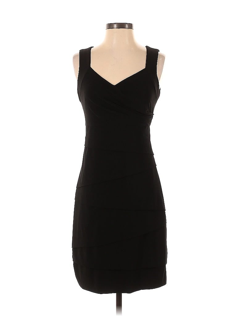 Pre-owned Dressbarn Cocktail Dress In Black