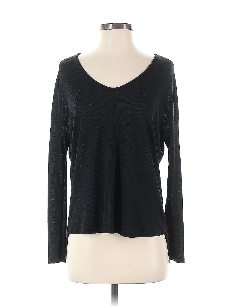 Essentials by Full Tilt Black Long Sleeve T-Shirt Size S - photo 1