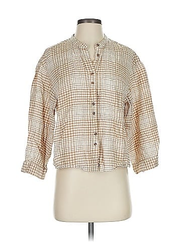 Everlane 3/4 Sleeve Button-Down Shirt (view 1)