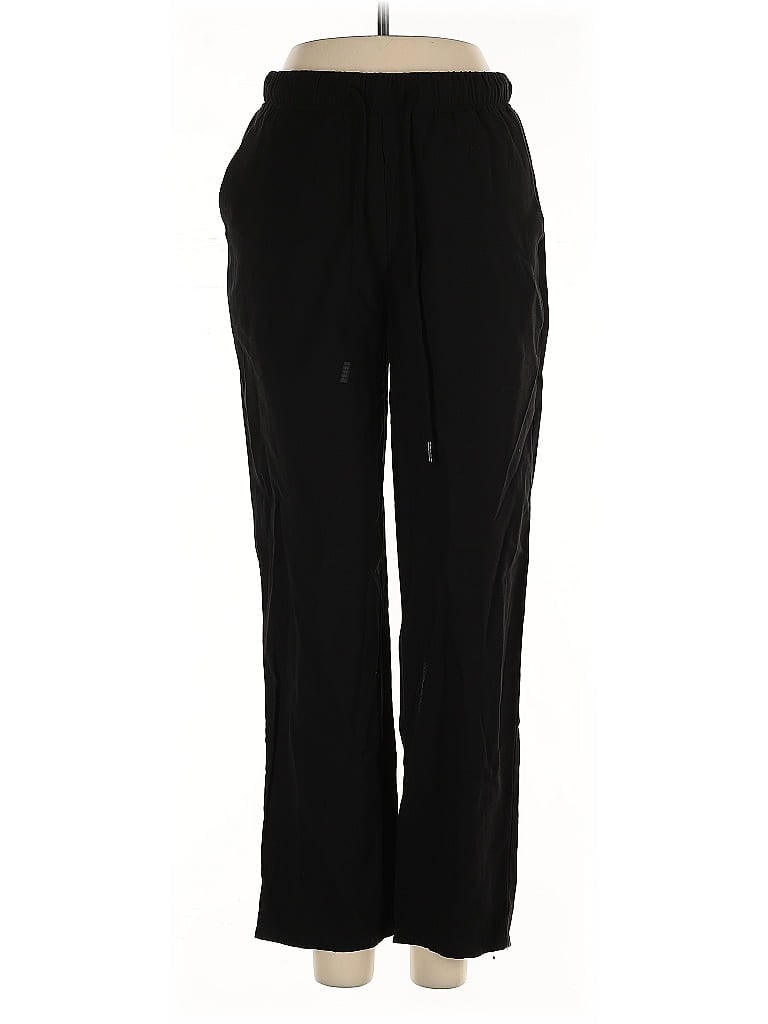 Pre-owned Mng Casual Pants In Black