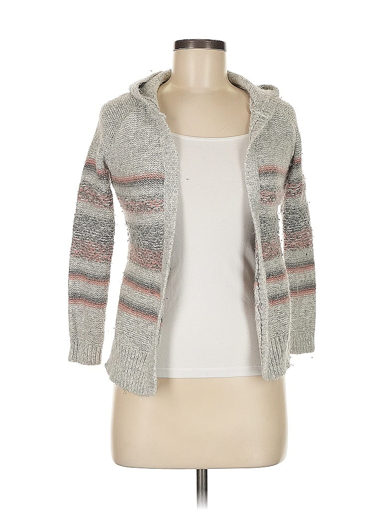 Pre-owned Abercrombie Cardigan Sweater In Gray