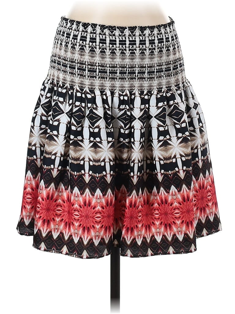 Pre-owned White House Black Market Casual Skirt In Black