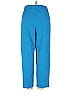 Christie & Jill 100% Polyester Solid Blue Casual Pants Size XL - photo 2