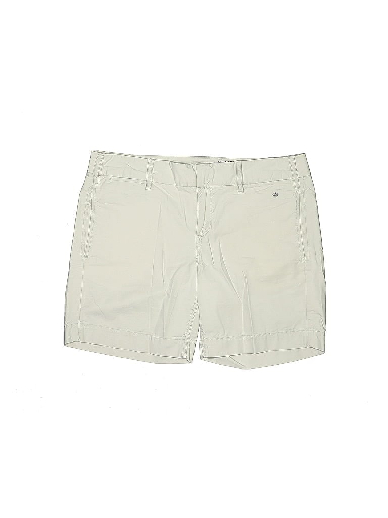 G1 100% Cotton Solid Ivory Khaki Shorts Size 6 - photo 1
