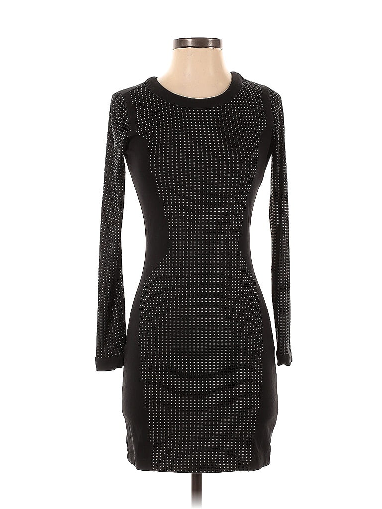 Pre-owned Silence And Noise Casual Dress In Black