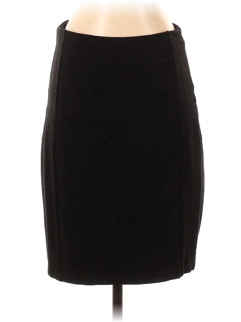 Pre-owned White House Black Market Formal Skirt In Black