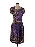 ETRO Paisley Purple Cocktail Dress Size EU (IT) 46 / US 10 - photo 1