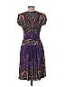 ETRO Paisley Purple Cocktail Dress Size EU (IT) 46 / US 10 - photo 2
