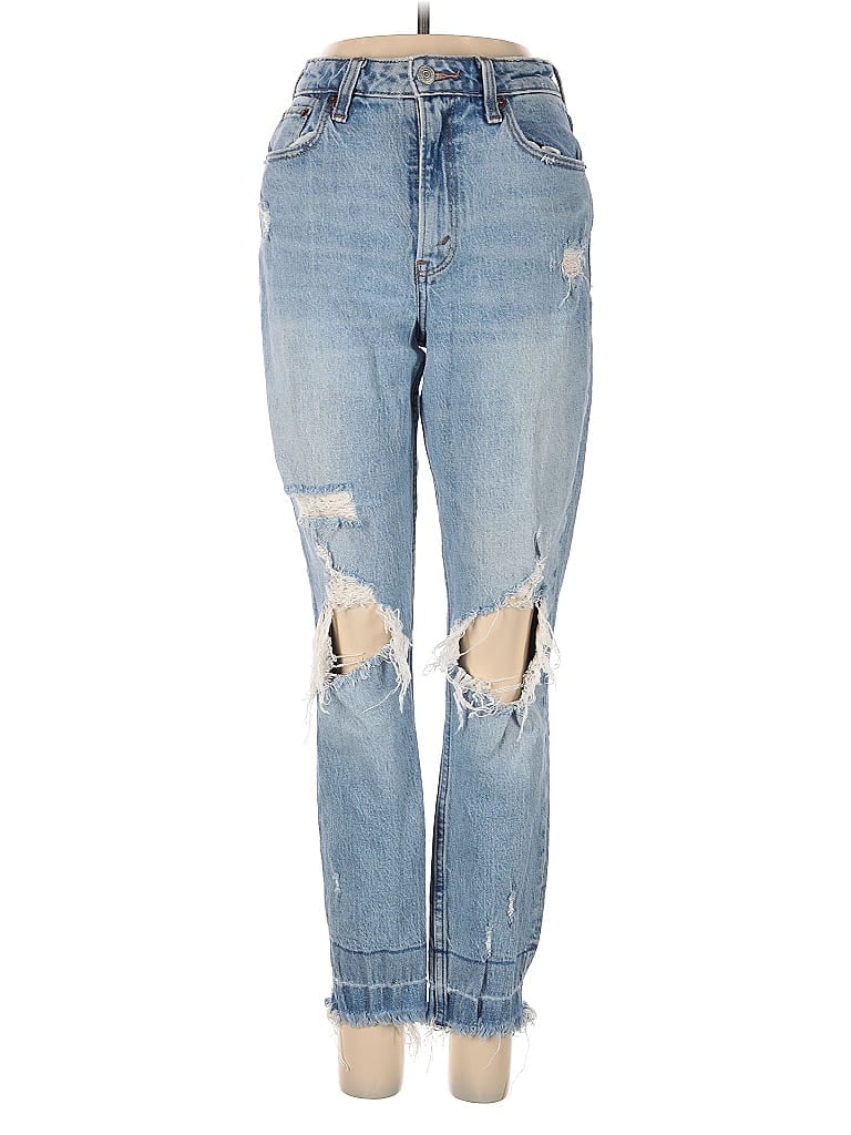 Pre-owned Abercrombie & Fitch Jeans In Blue
