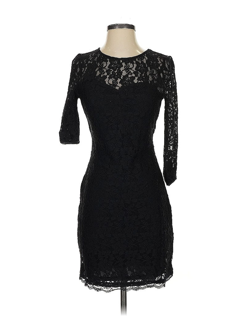 Pre-owned Express Cocktail Dress In Black