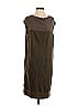 Alysi Brown Green Casual Dress Size 8 - photo 1