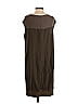 Alysi Brown Green Casual Dress Size 8 - photo 2