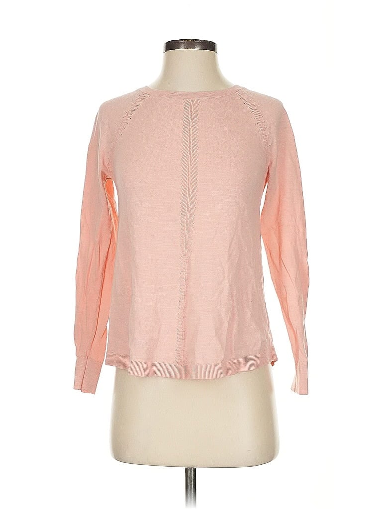 Pre-owned Ann Taylor Loft Pullover Sweater In Pink