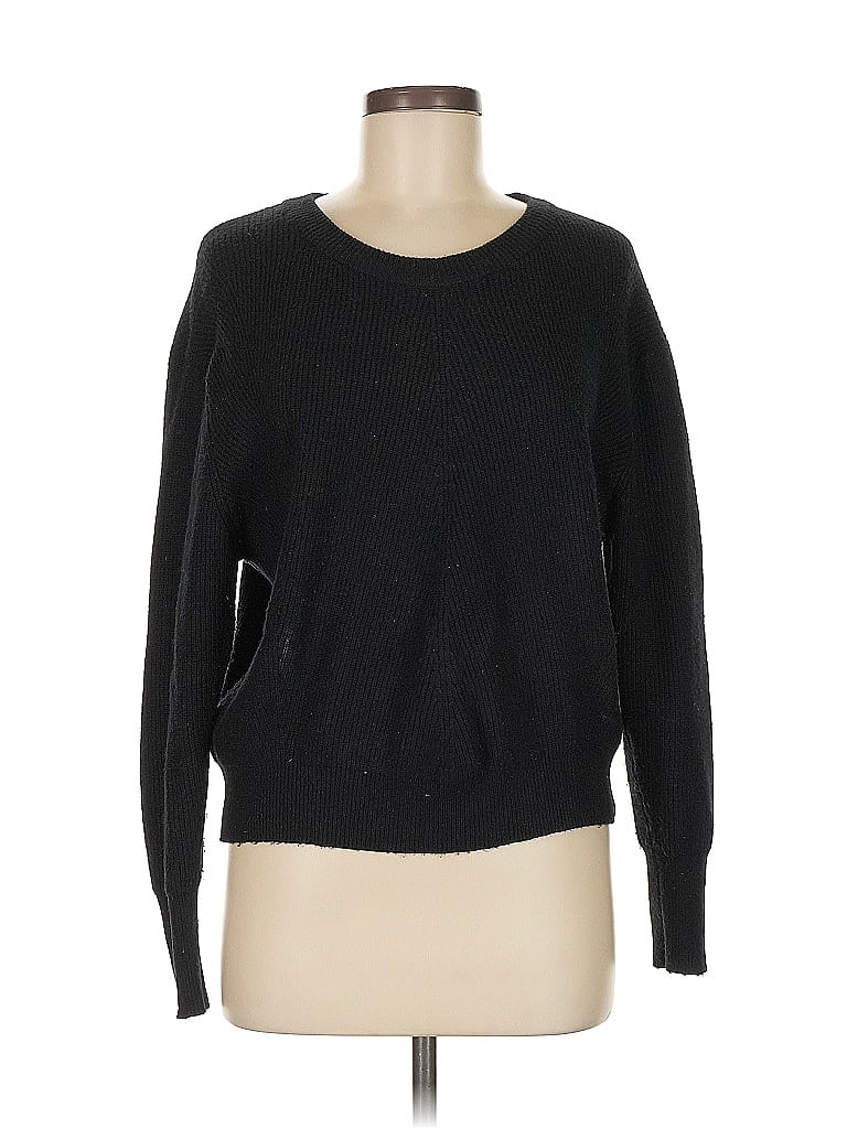 Pre-owned Elodie Pullover Sweater In Black