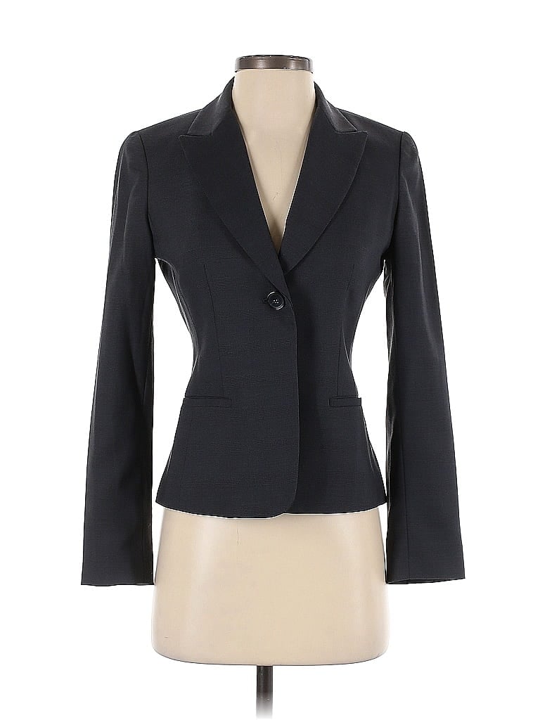 Pre-owned T Tahari Blazer Jacket In Black