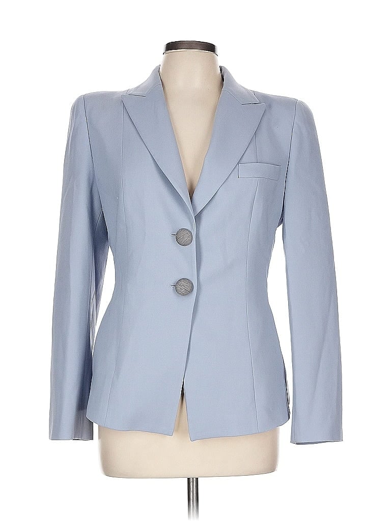Giorgio Armani Blue Wool Blazer Size EU (IT) 46 / US 10 - photo 1