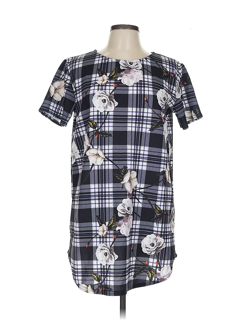 Pre-owned Boohoo Casual Dress In Blue