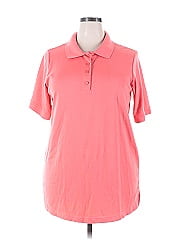 Woman Within Short Sleeve Polo