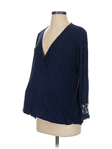 Pink Blush 3/4 Sleeve Blouse (view 1)