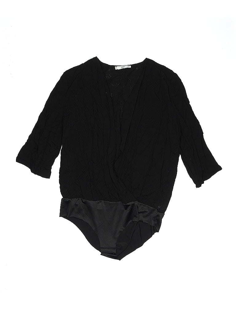 Pre-owned Mng Bodysuit In Black
