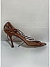 Manolo Blahnik 100% Leather Brown Heels Size EU 37 - photo 11