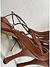 Manolo Blahnik 100% Leather Brown Heels Size EU 37 - photo 7