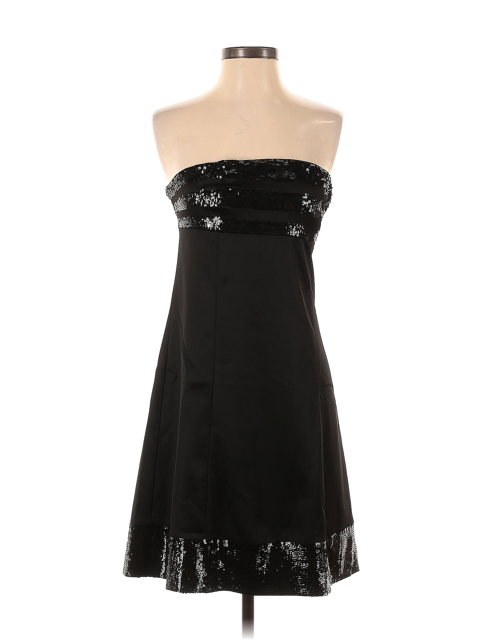 OC by OC Chocolate embellished cocktail retailer dress 4