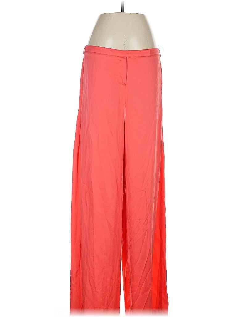 Robert Rodriguez 100% Polyester Color Block Red Orange Casual Pants Size 8 - photo 1