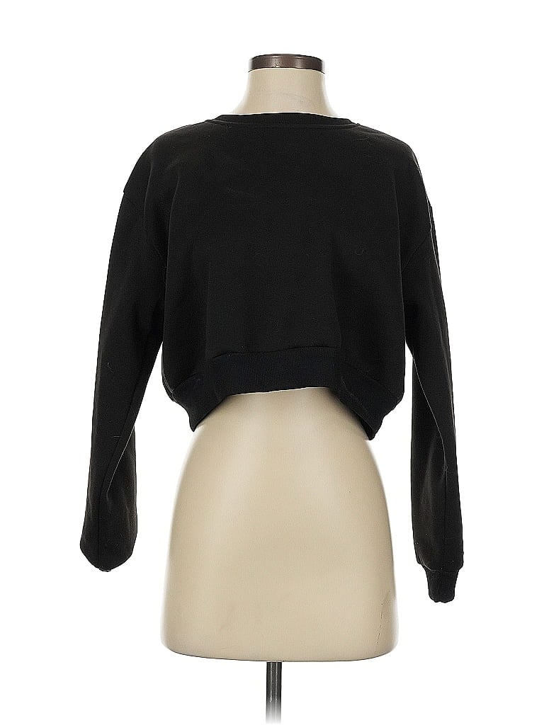 Pre-owned Shein Pullover Sweater In Black