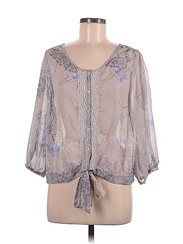 Express 3/4 Sleeve Blouse (view 1)