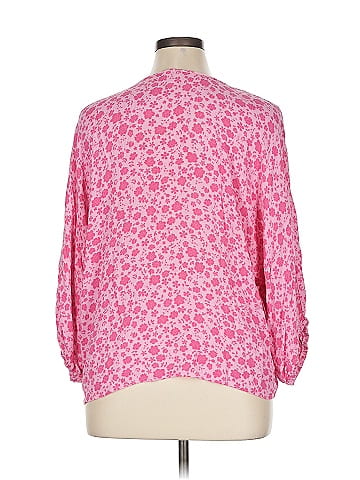 En Creme 3/4 Sleeve Blouse (view 2)