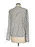 The Limited 100% Polyester Gray Long Sleeve Blouse Size M - photo 2