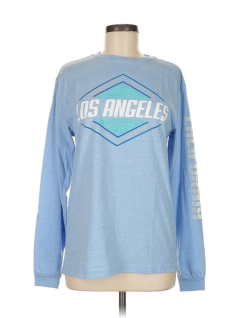 Assorted Brands Blue Long Sleeve T-Shirt Size M - photo 1