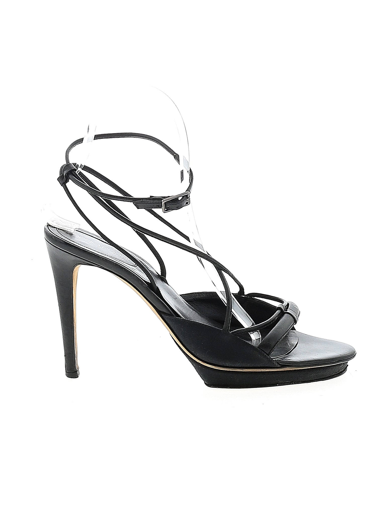 Sergio Rossi Black Heels Size EU (IT) 37 1/2 / US 7 1/2