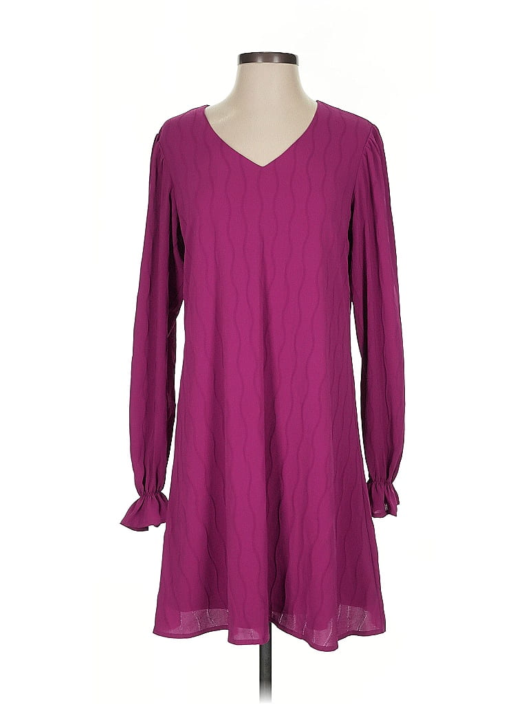 Pre-owned She + Sky Casual Dress In Purple