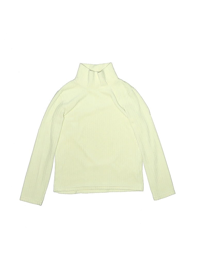 Click to view more detailed imagery on our partner's website Pre-owned Uniqlo Kids' Turtleneck Sweater In Yellow