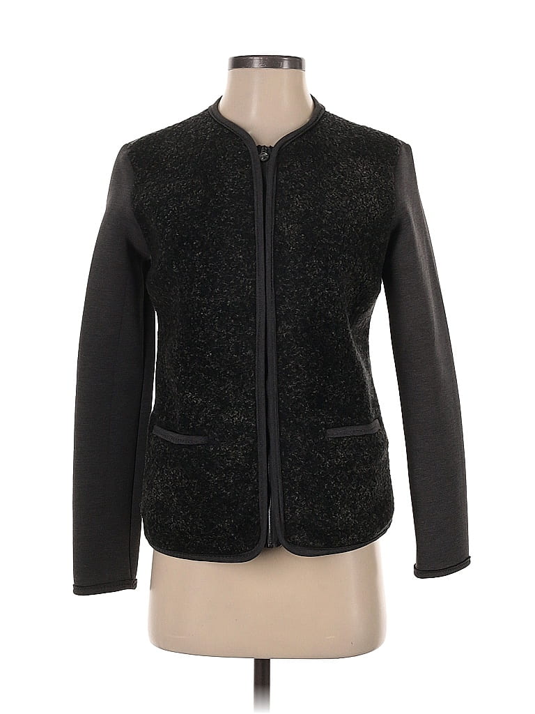 Pre-owned Max Studio Cardigan Sweater In Black