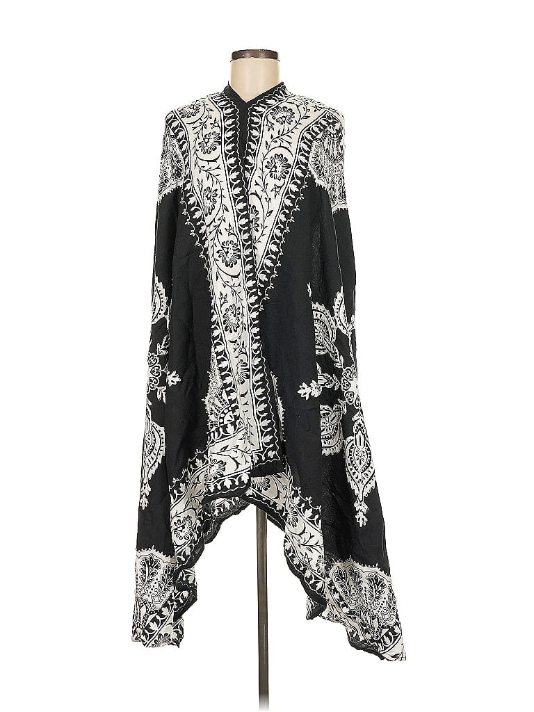 Robe élégante Noire Et Blanc à Imprimé Floral Pailleté - Advance Apparels - Taille Unique - Neuf Sans étiquettes
