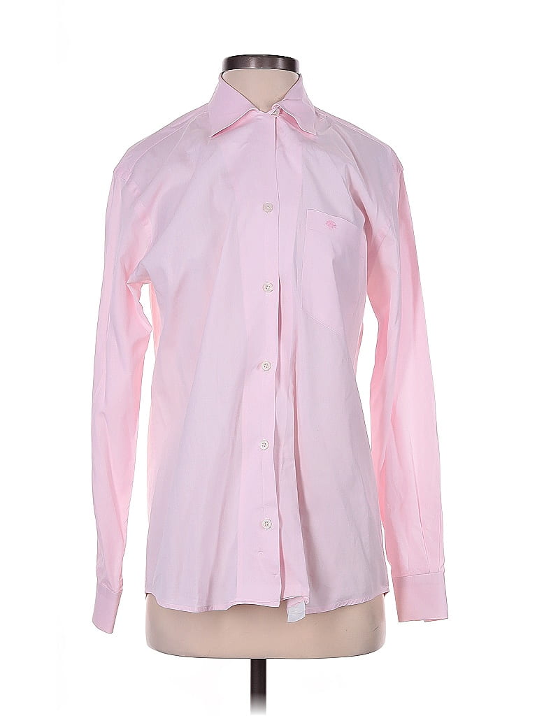 Mulberry Pink Long Sleeve Button-Down Shirt Size UK 8 / US 4 - photo 1
