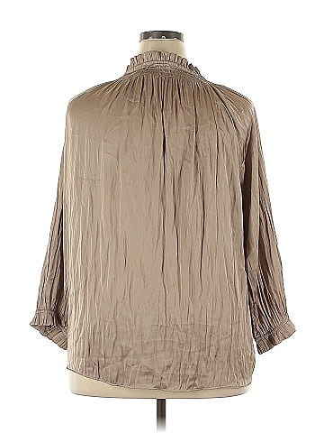 Carmen Carmen Marc Valvo Long Sleeve Blouse (view 2)