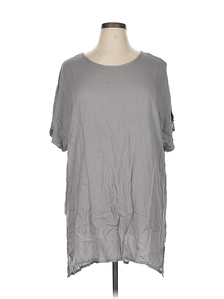 Pre-owned Assorted Brands Casual Dress In Gray